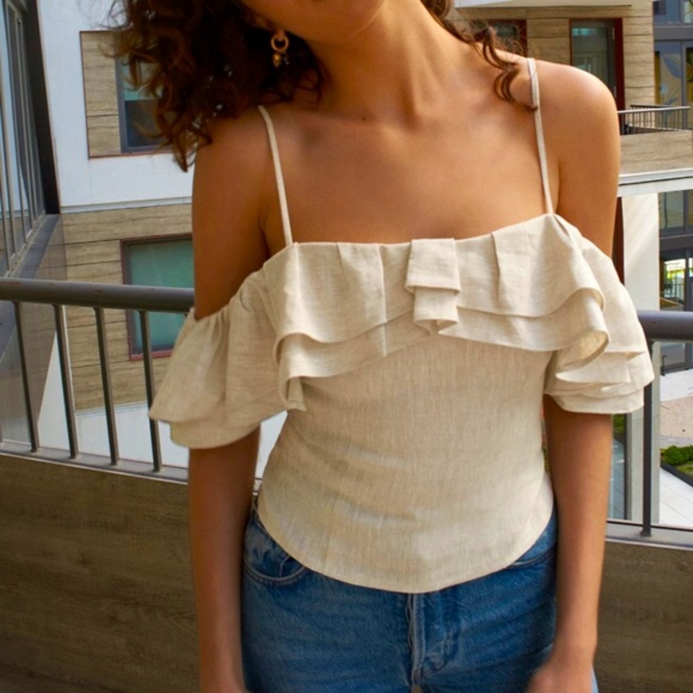 New Reformation Napa top